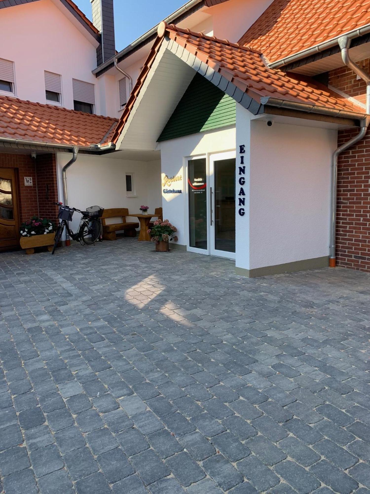 בראמשה Gaestehaus Rothert מראה חיצוני תמונה